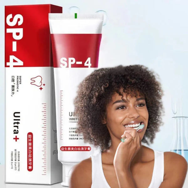 SP4 Dentifrice blanchissant probiotique Gestion de la santé bucco-dentaire(Élimine des années de taches)BF