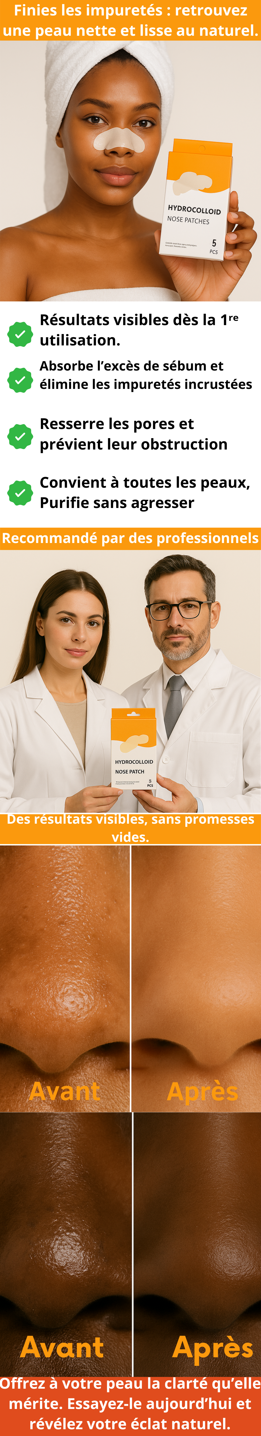 Patchs Nez Purifiants(1O Patchs) GB