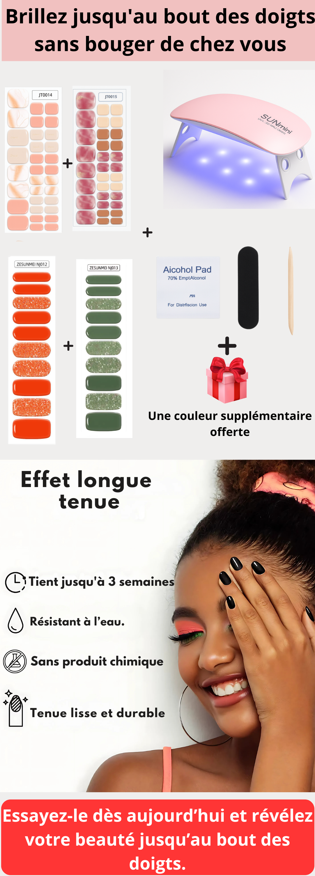 La manucure pro à domicile qui tient 3 semaines