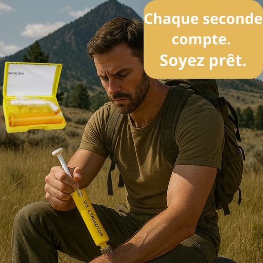 Kit d’Extraction de Venin – L’Outil de Survie Qui Peut Sauver Une Vie